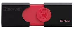 Флешка Kingston 64GB DataTraveler 106 USB3.1 (DT106/64GB) Black - фото Флешка Kingston 64GB DataTraveler 106 USB3.1 (DT106/64GB) Black