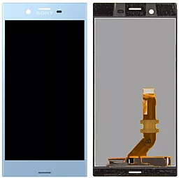 Дисплей Sony Xperia XZs (G8231, G8232, SOV35, 602SO, SO-03J) с тачскрином, оригинал, Blue - фото Дисплей Sony Xperia XZs (G8231, G8232, SOV35, 602SO, SO-03J) с тачскрином, оригинал, Blue