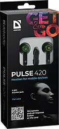 Навушники Defender Pulse 420 Green - мініатюра 5