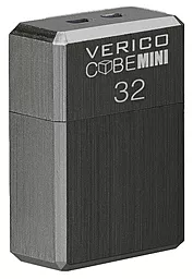 Флешка Verico USB 2.0 32Gb MiniCube (1MCOV-M7GY33-NN) Gray - фото Флешка Verico USB 2.0 32Gb MiniCube (1MCOV-M7GY33-NN) Gray