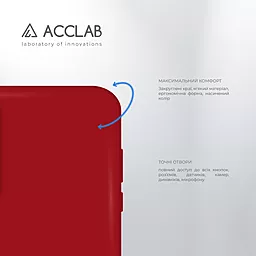 Чехол ACCLAB SoftShell для Xiaomi Poco M4 Pro 5G Red - миниатюра 3 Чехол ACCLAB SoftShell для Xiaomi Poco M4 Pro 5G Red - миниатюра 3