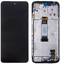 Дисплей Xiaomi Redmi 12, Redmi 12 5G с тачскрином и рамкой, оригинал Black