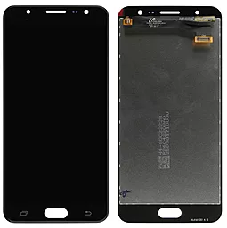 Дисплей Samsung Galaxy J7 Prime G610 с тачскрином, оригинал, Black