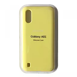 Чехол Epik Silicone Case Full для Samsung Galaxy A01 A015 (2019) Flash