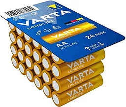 Батарейки Varta Longlife Alkaline AA 24шт (04106301124) 1.5 V