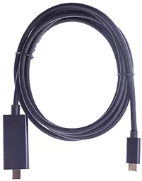 Видеокабель Upex USB Type-C — mini Displayport 1,8m Black (UP10122) Black (UP10122) - миниатюра 3