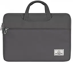 Сумка для ноутбуку WIWU Vivi Laptop Handbag 15.6" Gray - фото Сумка для ноутбуку WIWU Vivi Laptop Handbag 15.6" Gray