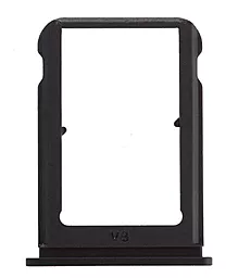Держатель (лоток) Сим карты Xiaomi Mi 9 SE Black - миниатюра 3