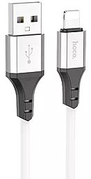 USB Кабель Hoco X86 Spear 2.4A Lightning Cable White