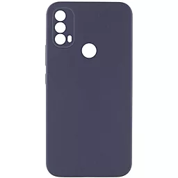Чехол Lakshmi Silicone Cover Full Camera для Motorola Moto E40 Dark Gray