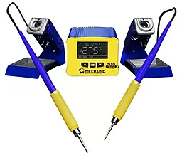 Паяльна станція двоканальна Mechanic 210 Max 75w
