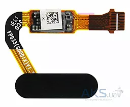 Шлейф Huawei Mate 10 (ALP-L09 / ALP-L29) со сканером отпечатка пальца, Original Black