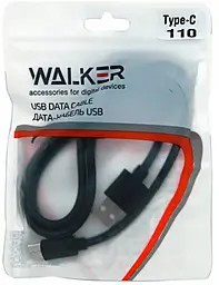 Кабель Walker 110 USB-A - Type-C 5w 1м cable black - миниатюра 3 Кабель Walker 110 USB-A - Type-C 5w 1м cable black - миниатюра 3