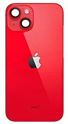 Задняя крышка корпуса Apple iPhone 14 с корпусной рамкой и беспроводной зарядкой (без шлейфа), Original Red - фото Задняя крышка корпуса Apple iPhone 14 с корпусной рамкой и беспроводной зарядкой (без шлейфа), Original Red