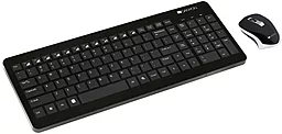 Комплект (клавиатура+мышка) Canyon USB Black (CNS-HSETW3-RU)