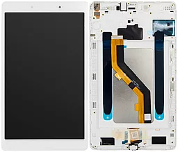 Дисплей для планшета Samsung Galaxy Tab A 8.0 2019 T290 (Wi-Fi) + Touchscreen with frame (original) White - фото Дисплей для планшета Samsung Galaxy Tab A 8.0 2019 T290 (Wi-Fi) + Touchscreen with frame (original) White