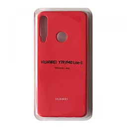 Чехол Epik Silicone Case Full для Huawei P40 Lite-E/Y7P Red