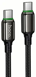 Кабель Hoco X127 Exceed USB Type-C - Type-C 60w 3a 1м PD cable Black - фото Кабель Hoco X127 Exceed USB Type-C - Type-C 60w 3a 1м PD cable Black