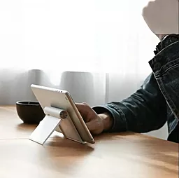 Настольный держатель Ugreen LP115 Multi-Angle Adjustable Portable Stand for iPad White - миниатюра 6 Настольный держатель Ugreen LP115 Multi-Angle Adjustable Portable Stand for iPad White - миниатюра 6