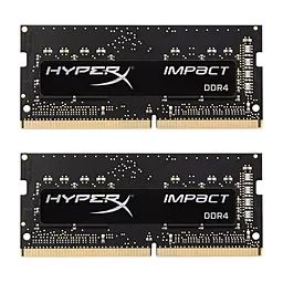 Оперативна пам'ять для ноутбука HyperX SoDIMM DDR4 16GB (2x8GB) 2400MHz Impact (HX424S14IB2K2/16)