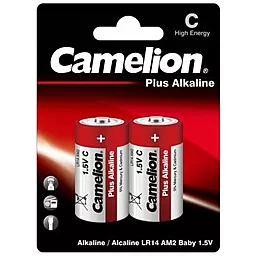 Батарейки Camelion C / LR14 Plus Alkaline (LR14-BP2) 2шт - фото Батарейки Camelion C / LR14 Plus Alkaline (LR14-BP2) 2шт