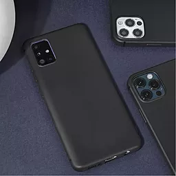 Чехол 1TOUCH Silicone 0.5 mm Black Matt для Samsung Galaxy S20 FE G780 Black - миниатюра 4