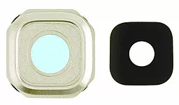 Скло камери Samsung Galaxy J5 2016 J510 / Galaxy J7 2016 J710 Original Gold - фото Скло камери Samsung Galaxy J5 2016 J510 / Galaxy J7 2016 J710 Original Gold