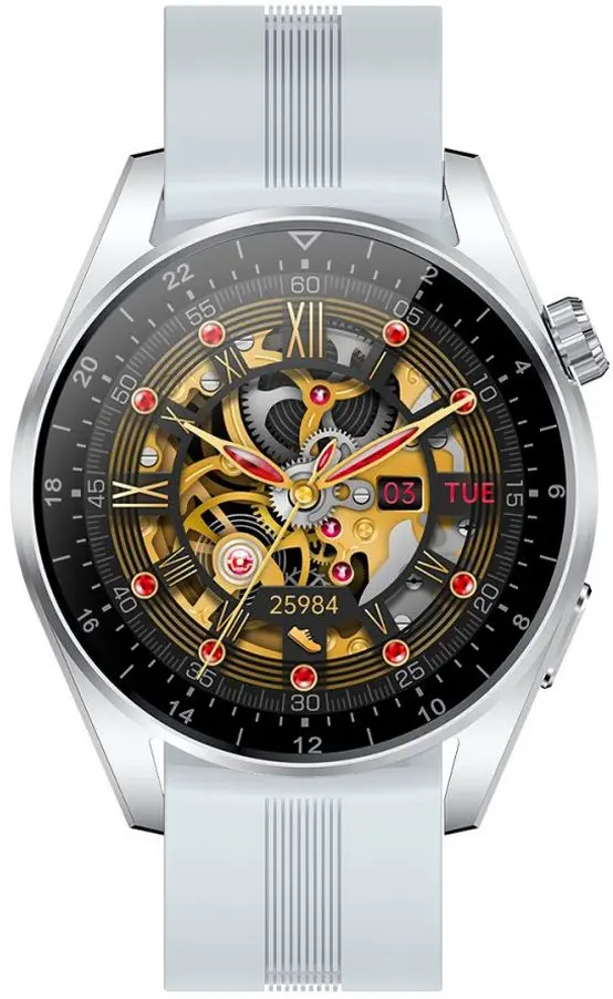 Смарт-годинник XO W3 Pro Plus Silver - фото 1