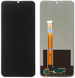 Дисплей Oppo A31 2020, A8 з тачскріном, Black