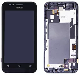 Дисплей Asus ZenFone Go ZC451TG (Z00SD) с тачскрином и рамкой, Black - фото Дисплей Asus ZenFone Go ZC451TG (Z00SD) с тачскрином и рамкой, Black