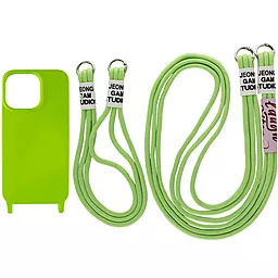 Чехол Epik Two Straps California для Apple iPhone 12 Pro, iPhone 12 Light Green