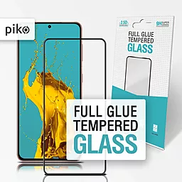 Захисне скло Piko Full Glue Samsung G991 Galaxy S21 Black (1283126510212)