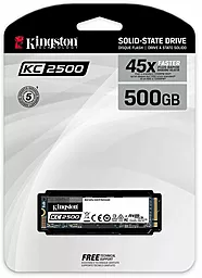 SSD Накопитель Kingston KC2500 500 GB M.2 2280 (SKC2500M8/500G) - миниатюра 3