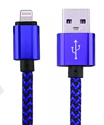 Кабель USB LDNio Lightning 3m Blue (LS30)
