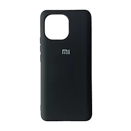 Чехол Silicone Case Full для Xiaomi Mi 11 Black
