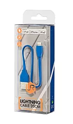 Кабель USB Trust Urban Flat Lightning Cable Blue - миниатюра 5