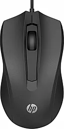 Компьютерная мышка HP 100 USB Black (6VY96AA) - фото Компьютерная мышка HP 100 USB Black (6VY96AA)