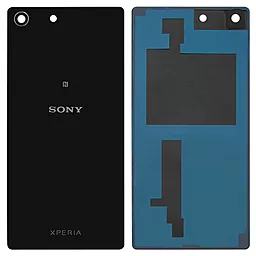 Задня кришка корпусу Sony Xperia M5 Dual E5603 / E5606 / E5633 / E5653 / E5663 зі склом камери Black