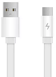 Кабель Xiaomi ZMI USB-A - micro USB 12w 2.4a 1м cable White (AL600) - фото Кабель Xiaomi ZMI USB-A - micro USB 12w 2.4a 1м cable White (AL600)