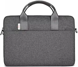 Сумка для ноутбуку WIWU Minimalist Pro Laptop bag 14" Gray - фото Сумка для ноутбуку WIWU Minimalist Pro Laptop bag 14" Gray