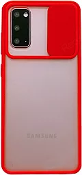Чехол Epik Camshield matte Samsung G980 Galaxy S20 Red