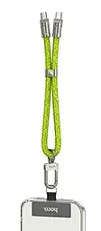 Кабель Hoco GH5 USB Type-C - Type-C 60w 3a 0.21м PD cable Green - миниатюра 3 Кабель Hoco GH5 USB Type-C - Type-C 60w 3a 0.21м PD cable Green - миниатюра 3