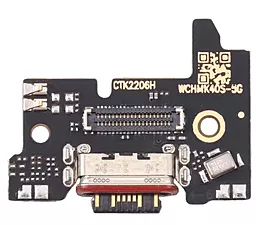 Нижняя плата Xiaomi Poco F4 с разъемом зарядки, с микрофоном - фото Нижняя плата Xiaomi Poco F4 с разъемом зарядки, с микрофоном