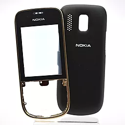 Корпус для Nokia 202 Asha Black
