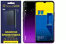 Защитная пленка StatusSKIN Pro Tecno Spark 4 Clear - фото Защитная пленка StatusSKIN Pro Tecno Spark 4 Clear