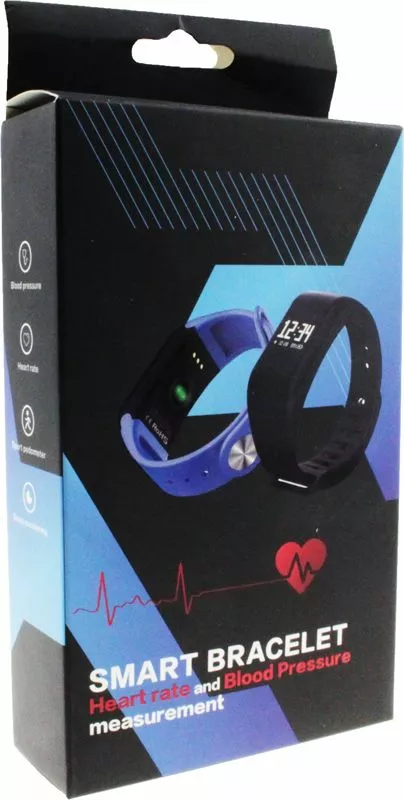 Фитнес-браслет UWatch F1 Blue - фото 4