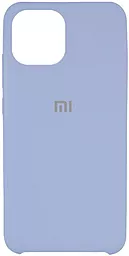 Чехол Epik Silicone Cover (AAA) Xiaomi Mi 11 Lilac Blue