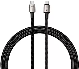 Кабель Baseus Zinc Magnetic USB Type-C - Type-C 100w 5a 1м PD cable Black (CATXC-K01) - фото Кабель Baseus Zinc Magnetic USB Type-C - Type-C 100w 5a 1м PD cable Black (CATXC-K01)