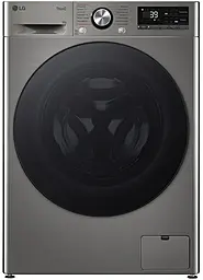 Пральна машина LG фронтальна, 9кг, 1200, A, 48см, дисплей, пара, інвертор, сріблястий - фото Пральна машина LG фронтальна, 9кг, 1200, A, 48см, дисплей, пара, інвертор, сріблястий
