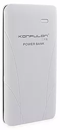 Повербанк Konfulon EDGE 2 10000 mAh White/Grey